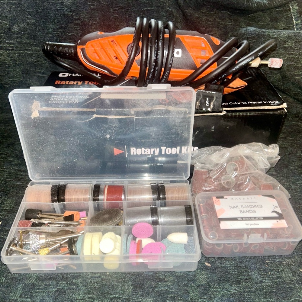 HARDELL Rotary Tool, 2.0 Rotary Tool Kit, 130W Power Rotary Tool 394 Accessories